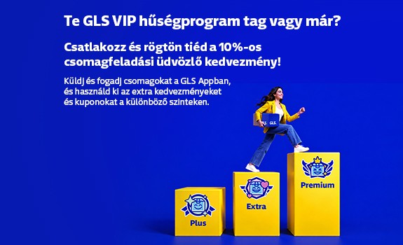 GLS VIP hűségprogram