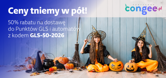  50% rabatu na dostawę do Punktów GLS i automatów z kodem GLS-50-2026