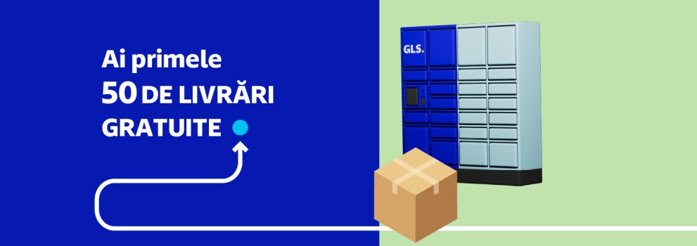 campanie 50 de livrari gratuite la GLS Locker